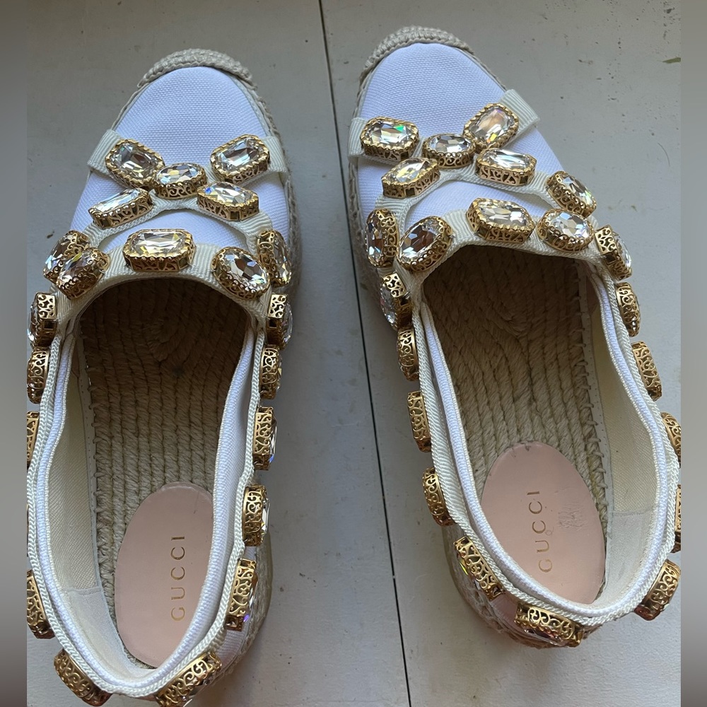 Authentic Gucci Platform Espadrilles Size 36 1/2